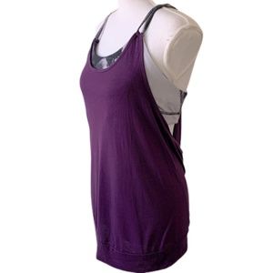 ALO  Yoga Tops Workouts Clothes Activewear Built in Bra Tank Tops for Women